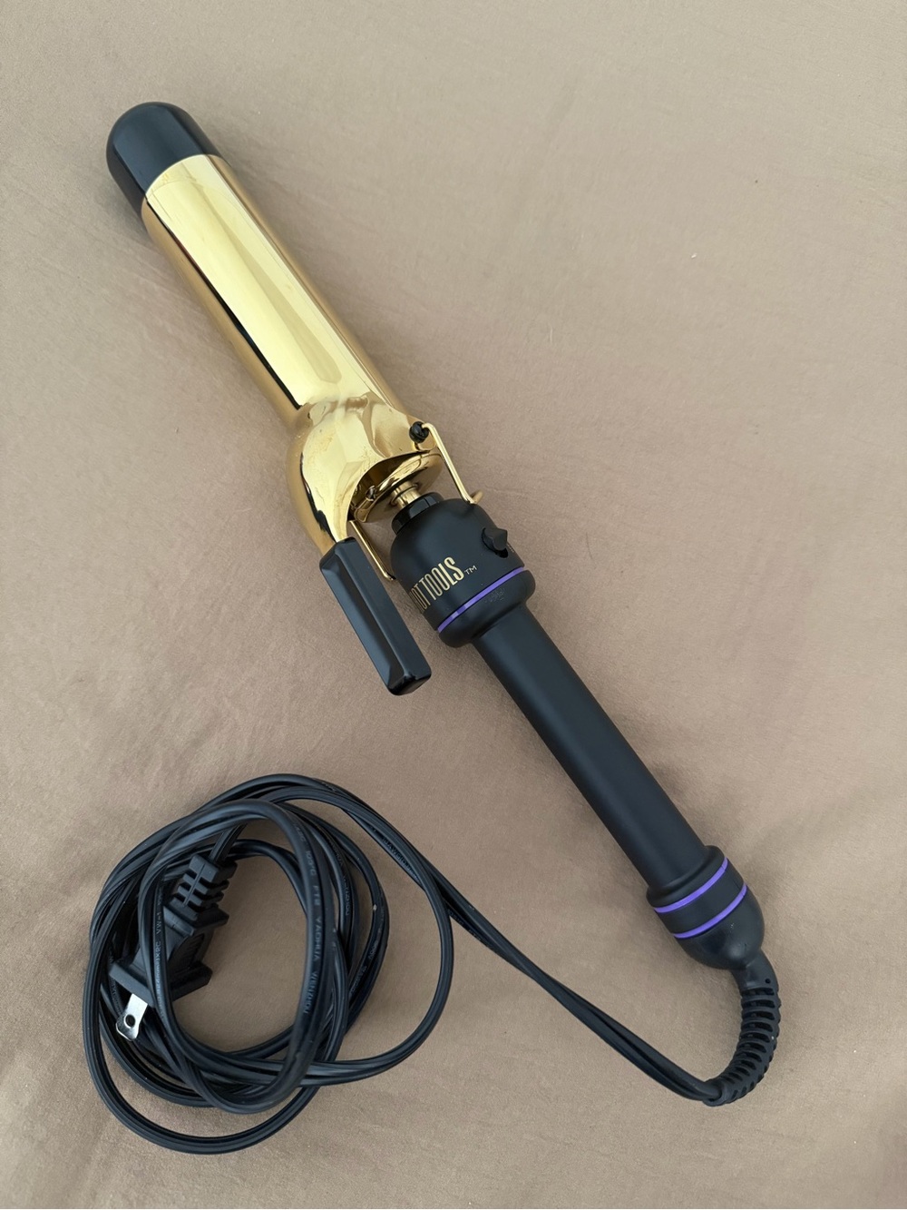 Hot Tools Gold & Black Professional Curling Iron - T3 Style